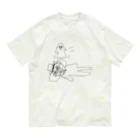 私の中のシロボの寝てるおおたかさん Organic Cotton T-Shirt