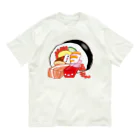 Draw freelyの巻き寿司　豪華海鮮ver Organic Cotton T-Shirt