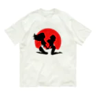 NOBODY754のThreesome Sun (Black) Organic Cotton T-Shirt