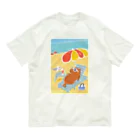 capybarashaのカピバラリゾート オーガニックコットンTシャツ