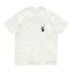 aicecreamのカミキリムシついてるよ！ Organic Cotton T-Shirt