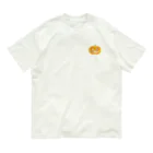 めいぷるのかぼちゃにゃ(ワンポイント) Organic Cotton T-Shirt