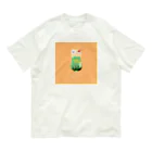 in the eyesのビションフリーゼのクリームソーダ オーガニックコットンTシャツ