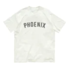 Toin PhoenixのFront 2021 (GRAY) Organic Cotton T-Shirt