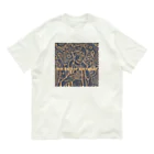 hitonoinuのTHE END OF BIRTHDAY -kuro- Organic Cotton T-Shirt