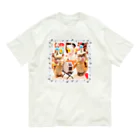 prickle◆printed◆shopのプリックル楽団【ドラム】 オーガニックコットンTシャツ