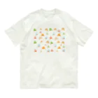 オーパルとレモンの木のカラフルご不浄くん オーガニックコットンTシャツ