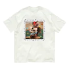 prickle◆printed◆shopのプリックル楽団【ケンハモ】 Organic Cotton T-Shirt