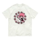 イラスト MONYAAT の働くにゃー Organic Cotton T-Shirt