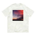 粋夏〜すいか〜の夏、夕焼け 2 オーガニックコットンTシャツ