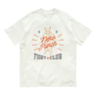 【公式】まるいねこのネコパンチ☆ファイトクラブ オーガニックコットンTシャツ