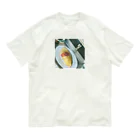 焼売の叩き売りのオムライチュナ~🥟 オーガニックコットンTシャツ