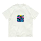 COCOLOのアブストラクト　Ⅲ 유기농 코튼 티셔츠
