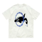 LalaHangeulのORCA シャチ オーガニックコットンTシャツ