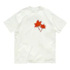 それいゆの紅葉 オーガニックコットンTシャツ