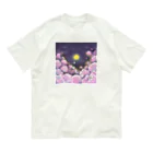 chocosshi shopのつらなりねこ Organic Cotton T-Shirt