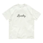 papiko くまさんの【裏表】ランドリーくまさん 洗濯表示 Organic Cotton T-Shirt