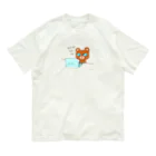 ゆずずショップのパソコンカタカタくまくま Organic Cotton T-Shirt