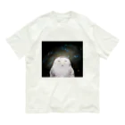 SpaceAnimal -スペースアニマル-の宇宙梟 オーガニックコットンTシャツ