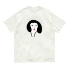 usa100の白塗り淑女 オーガニックコットンTシャツ