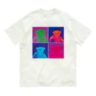 ショップ・かぼちゃの天ぷらのサイケデリックなくま（改） Organic Cotton T-Shirt