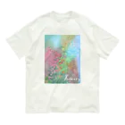 haco.のふらわー。 オーガニックコットンTシャツ