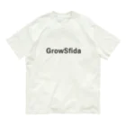 グロースフィーダストアのGrowSfidaロゴ オーガニックコットンTシャツ