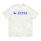 ドリブルTシャツのD-StudioのドリブルTシャツ：RainbowFlick オーガニックコットンTシャツ