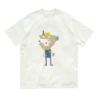 むろらんくん屋のむろらんくん オーガニックコットンTシャツ