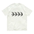 Vermeer-ふぇるめーるのふぇるめーるのふぇるくん　よこならび Organic Cotton T-Shirt