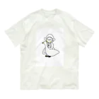 tanakasakiの女の子と白鳥 Organic Cotton T-Shirt