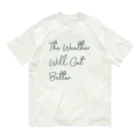 PiZakkuのThe Weather オーガニックコットンTシャツ