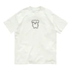 にくまん子のなんで泣いてんのよよT（黒線） Organic Cotton T-Shirt