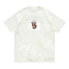 玉嶋亮 競馬の教科書 著者のたまちゃん オーガニックコットンTシャツ