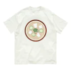 cotton-berry-pancakeの冷や汁ちゃん オーガニックコットンTシャツ