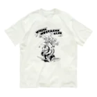 nidan-illustrationの"WHITE MUSTACHE CLUB"(タイトルなし)) Organic Cotton T-Shirt