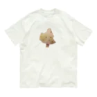 いろいろの寝る前にアイス　溶けかけが美味しい Organic Cotton T-Shirt