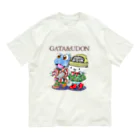 有明ガタァ商会のGATA&UDON オーガニックコットンTシャツ