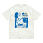 いと製作所の湖・山・雨・森・草・川 オーガニックコットンTシャツ