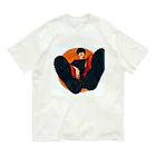 Sachiiiii-shopのOrange オーガニックコットンTシャツ