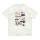 Astrio SUZURI店の深海魚 オーガニックコットンTシャツ