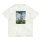 いとの散歩、日傘をさす女 Organic Cotton T-Shirt