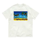 GALLERY misutawoのフィリピン ボラカイ島のビーチ オーガニックコットンTシャツ