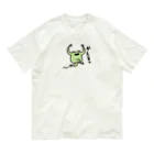 ただとま屋のかえるゲコゲコ Organic Cotton T-Shirt