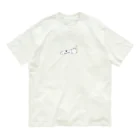 ちゃきの筒inフェレット オーガニックコットンTシャツ