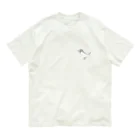 wagtail's galleryのセキレイ オーガニックコットンTシャツ