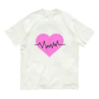 ＰａＮのHeart ECG Organic Cotton T-Shirt