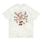 楽猫楽描しげ屋のキノコ神（ベニテングダケ） Organic Cotton T-Shirt