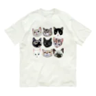 猫とやっし～ぃのアレコレのいろんな猫ちゃん9 Organic Cotton T-Shirt