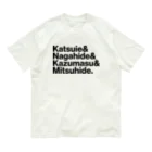 KAWAGOE GRAPHICSの織田四天王 オーガニックコットンTシャツ